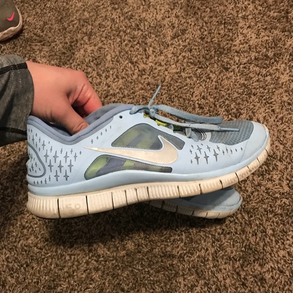 baby blue nikes